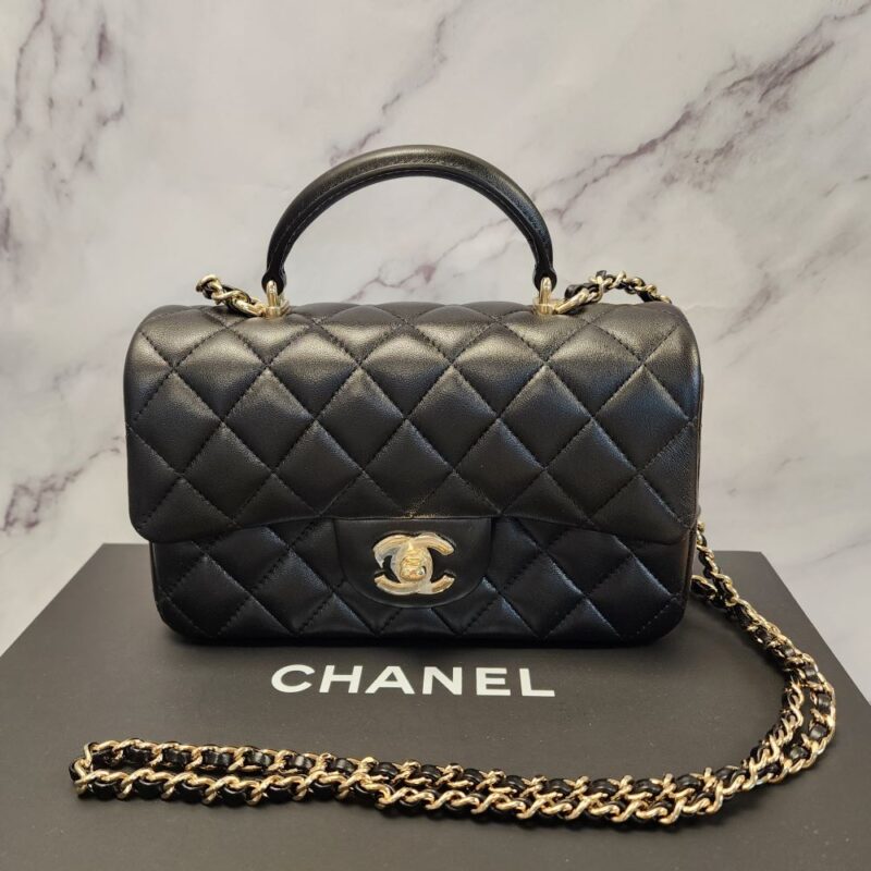 Chanel 手柄cf mini