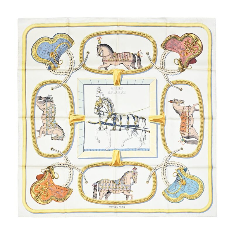 Hermes 90*90絲巾 永恆而偉大發明