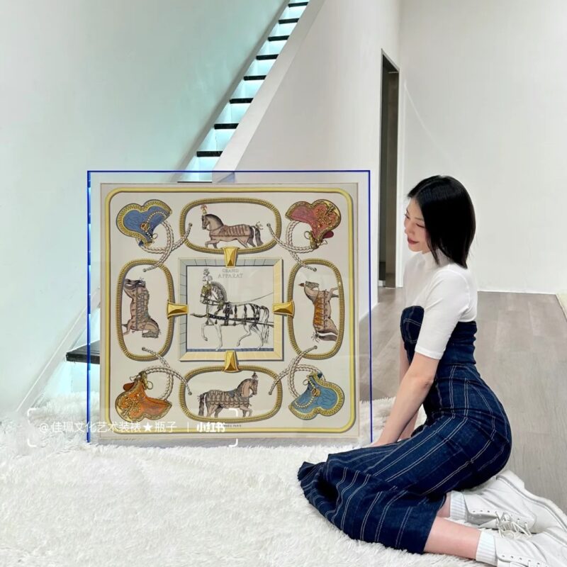 Hermes 90*90絲巾 永恆而偉大發明