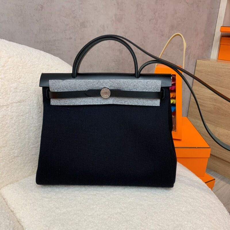 Hermes 愛馬仕 Herbag 31 黑銀
