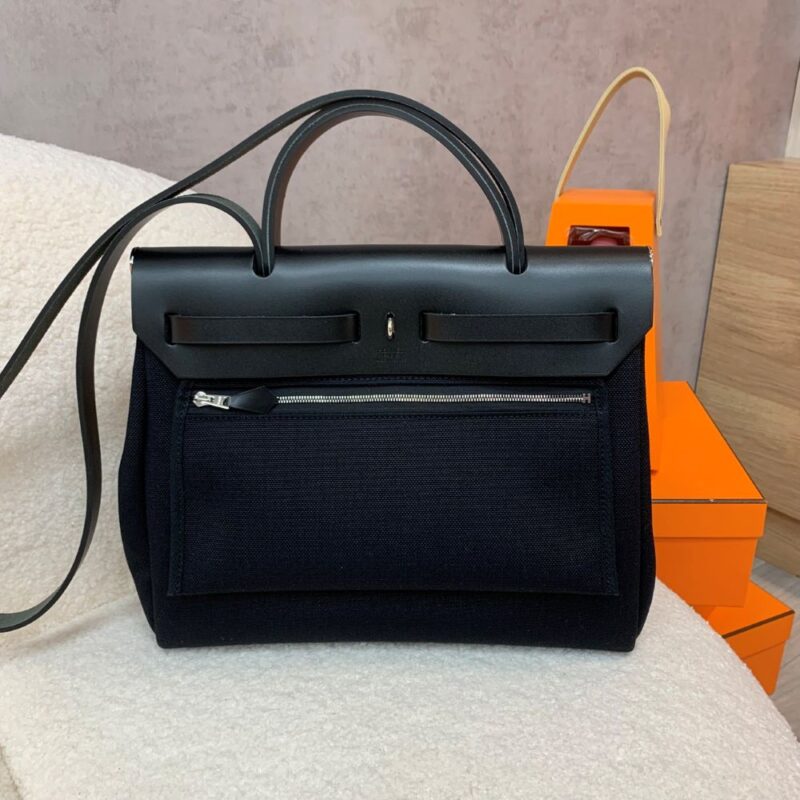 Hermes 愛馬仕 Herbag 31 黑銀