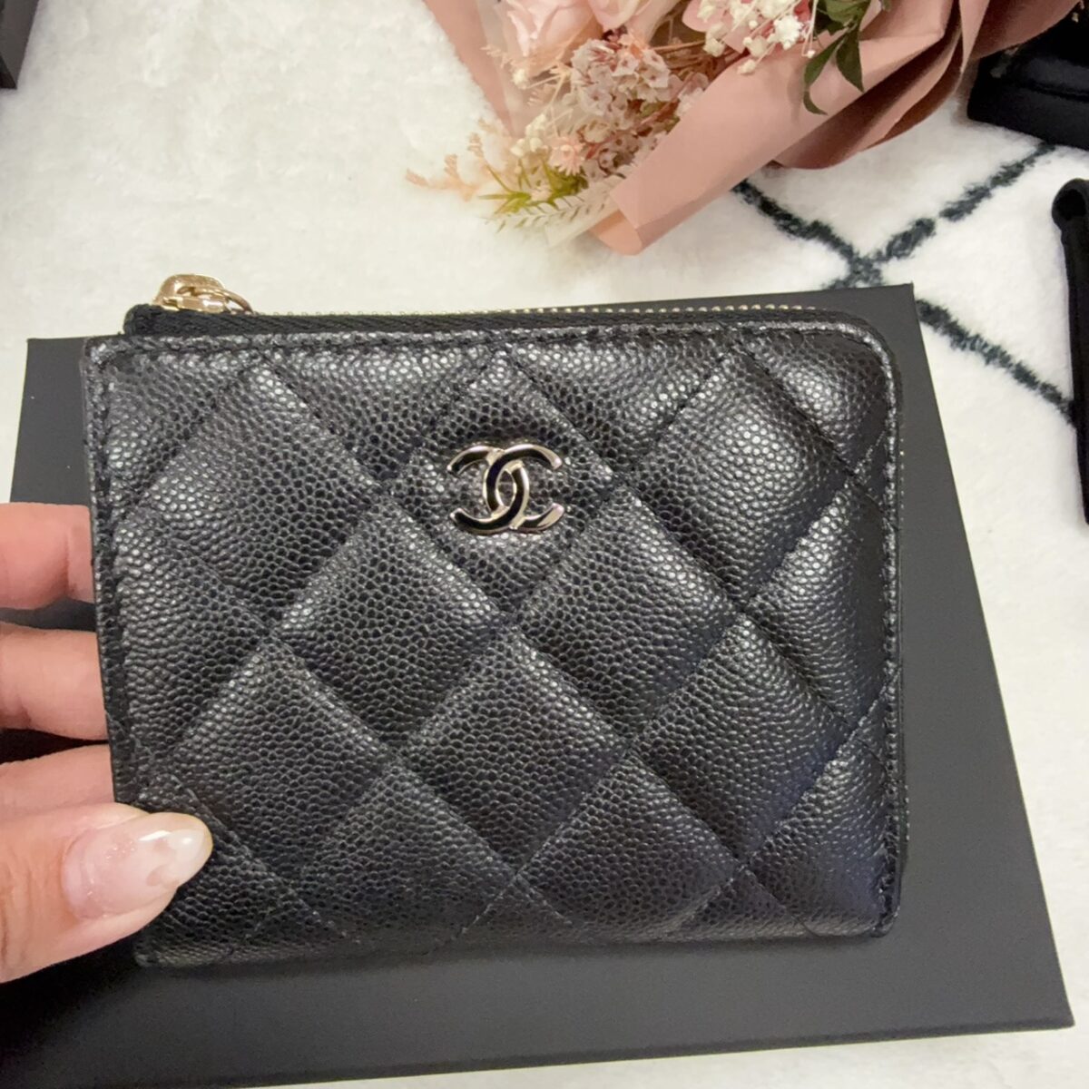 Chanel L型錢包
