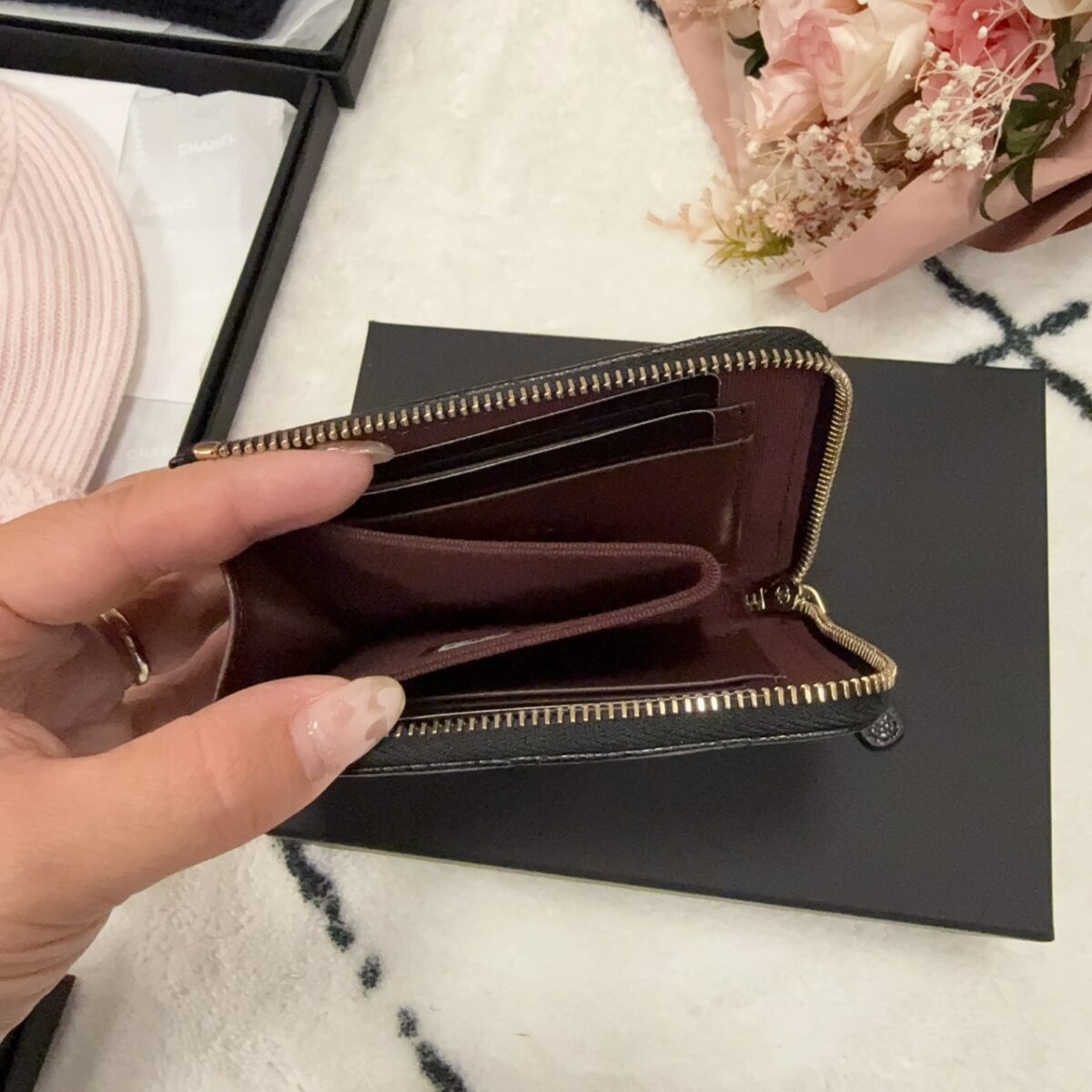 Chanel L型錢包