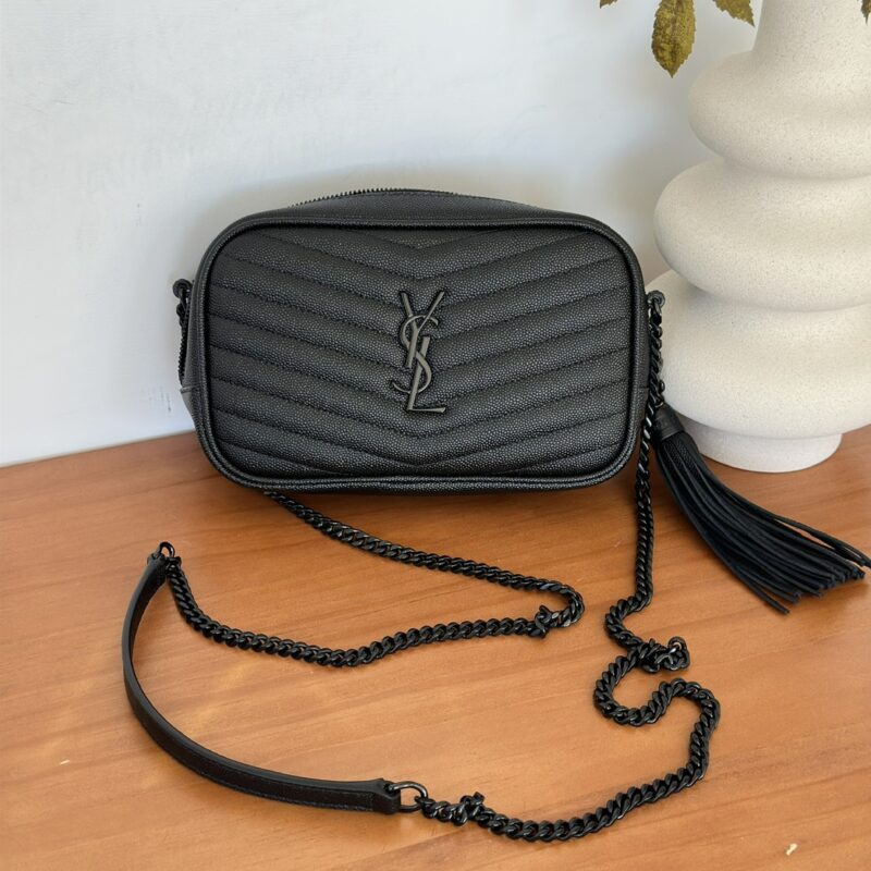 Ysl so black 黑黑 相機包