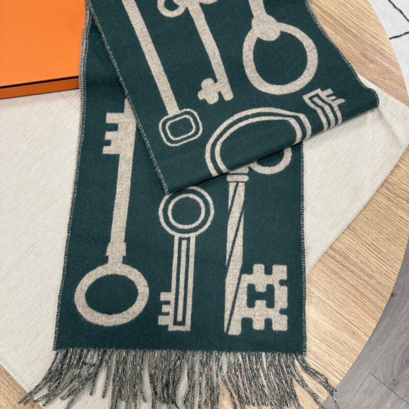 Casaque Porte-Clefs圍巾(鑰匙款)-綠