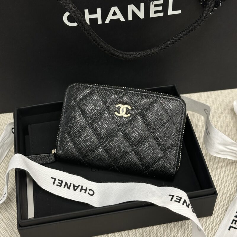Chanel 新款拉鍊卡包