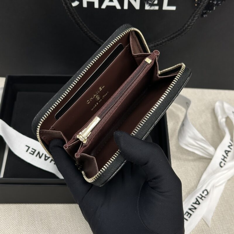 Chanel 新款拉鍊卡包