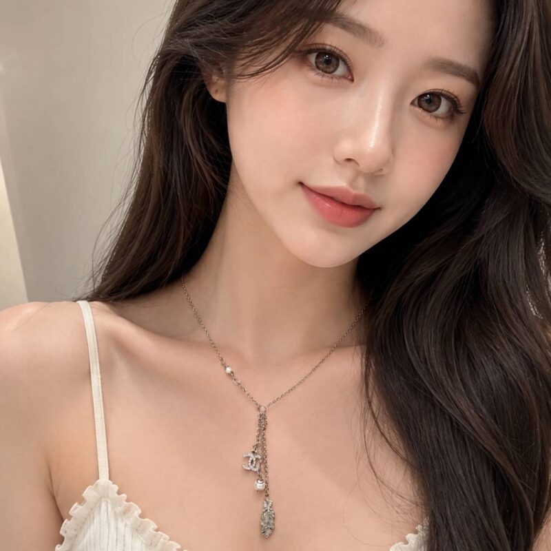 Chanel 25s 羽毛系列流蘇項鍊